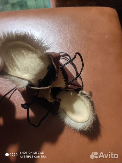 Кошелек на шею замша СССР