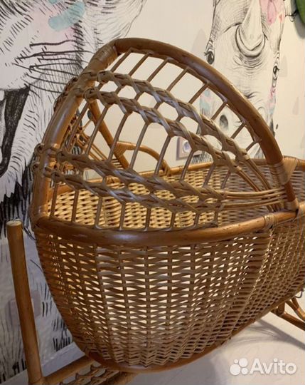 Люлька колыбель из лозы