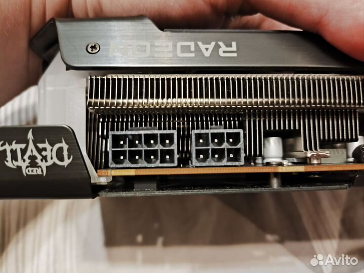 Видеокарта rx6600xt red devil