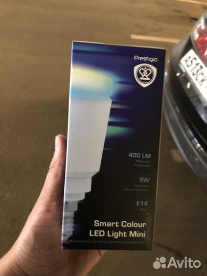 Умная лампа Prestigio Smart Colour LED Light 5W, E