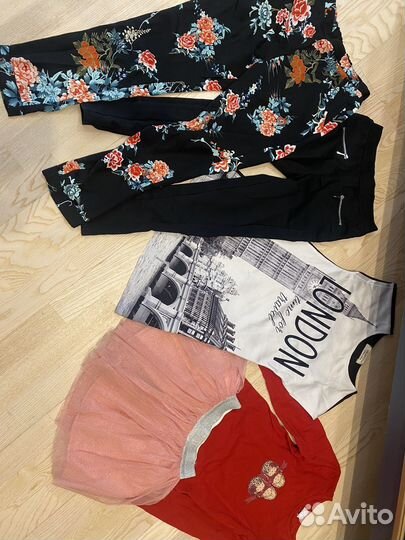 Вещи пакетом на девочку 128 134