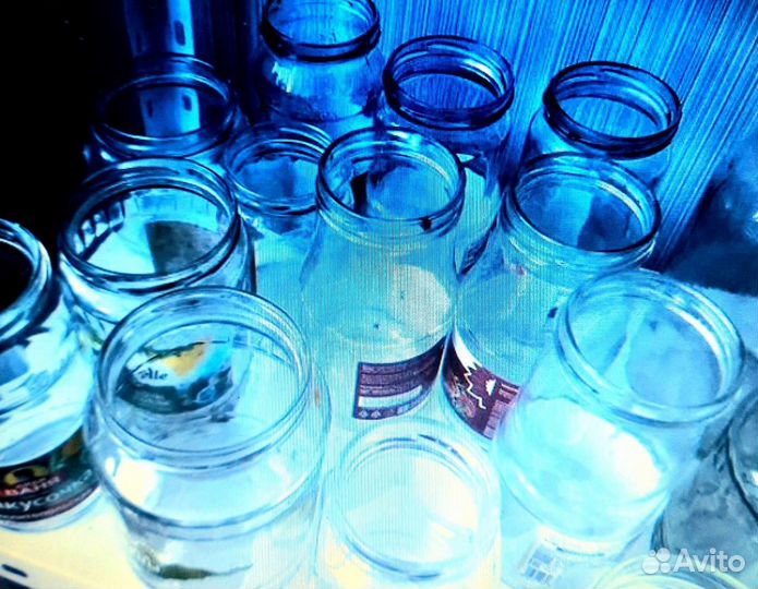 Банка стеклянная,бу