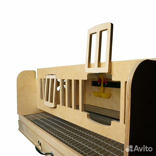 Клетка для перепелов на 40 голов из обычной фанеры