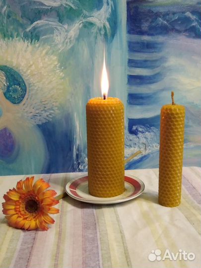 Свеча из вощины