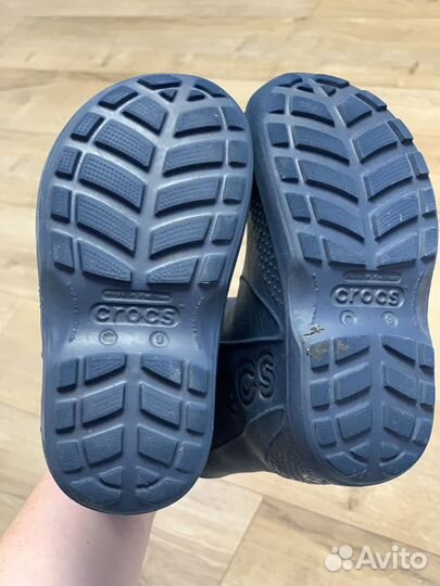 Резиновые сапоги crocs с9