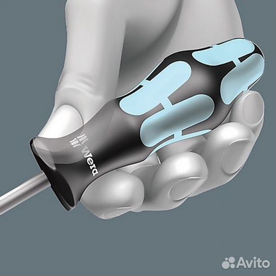 Отвертка звездочка нержавеющая сталь torx TX 8 x 60mm Wera Kraftform Edelstahl 3367