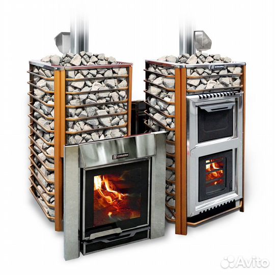 Печь Для Бани ermak 36 сетка люкс (Нерж)