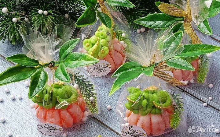 Мыло ручной работы.Драконы к Новому году