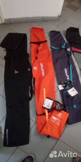 Чехлы для горных лыж, сноубордов, ботинок