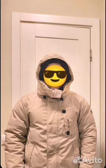 The north face пуховик