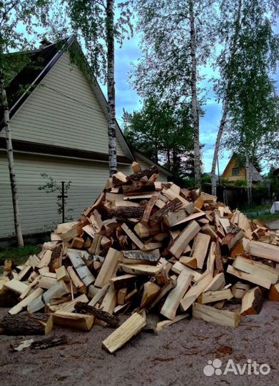 Дрова колотые Осиновые любого объема