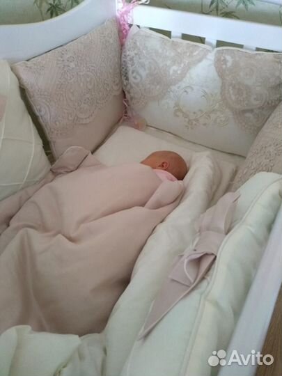 Бортики на детскую кроватку и постельное белье