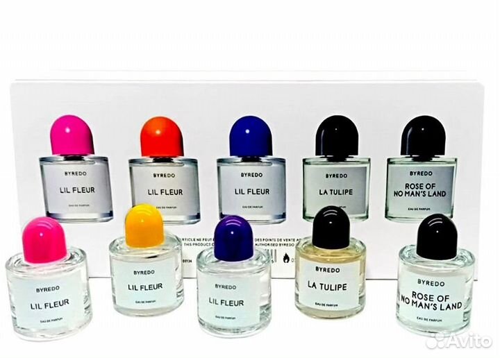 Byredo подарочный набор 5 x 5мл