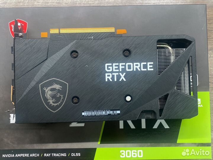 Видеокарта rtx 3060 12 гб