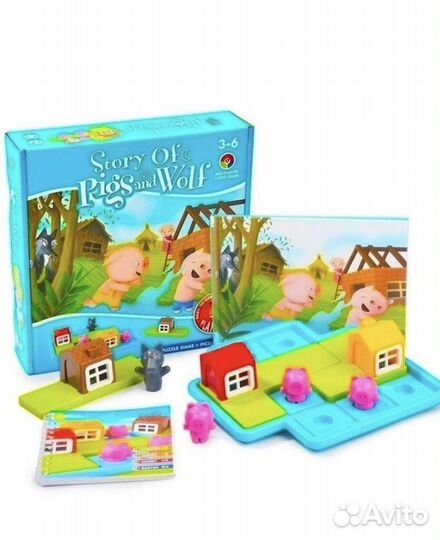 Развивающая игра от 3-6 лет аналог bondibon