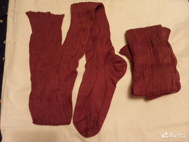 Чулки х/б новые