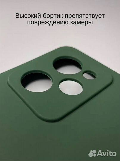 Чехол MI на Xiaomi Poco X5 Pro (Dark Green)