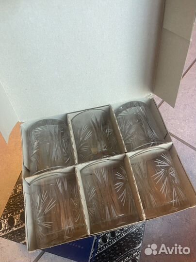 Дятьковский хрусталь рюмки