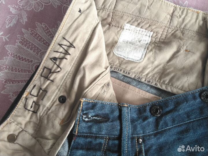 Мужские джинсы g star