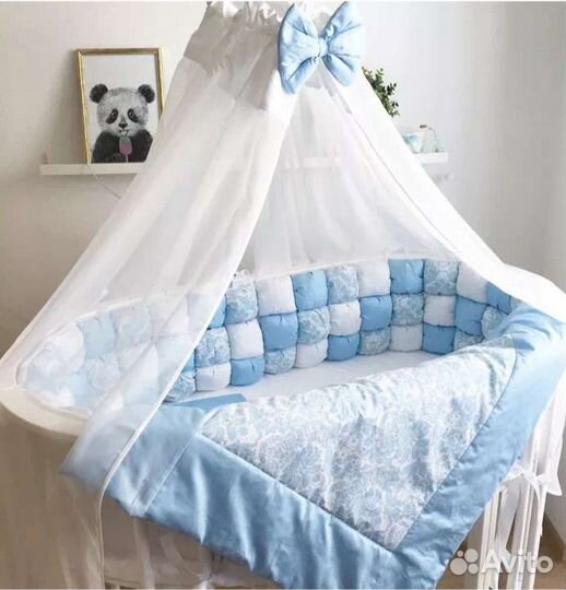 Бортики в кроватку