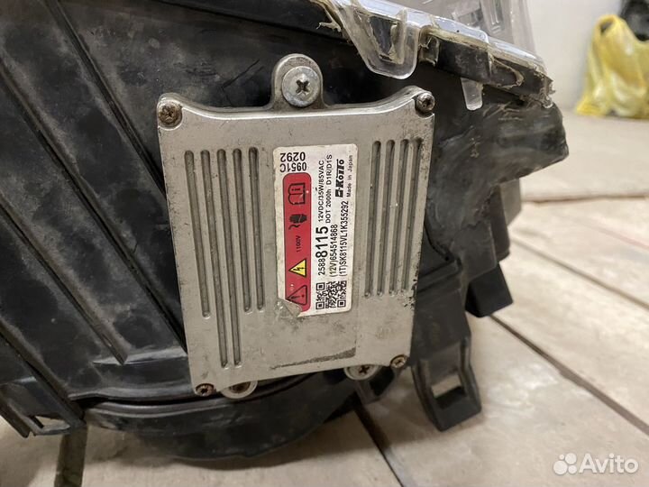 Фары линзы ксенон оригинал Ford Focus 2 дорестайл