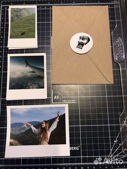 Печать Полароид, Инстакс, Mini Wide Sqare