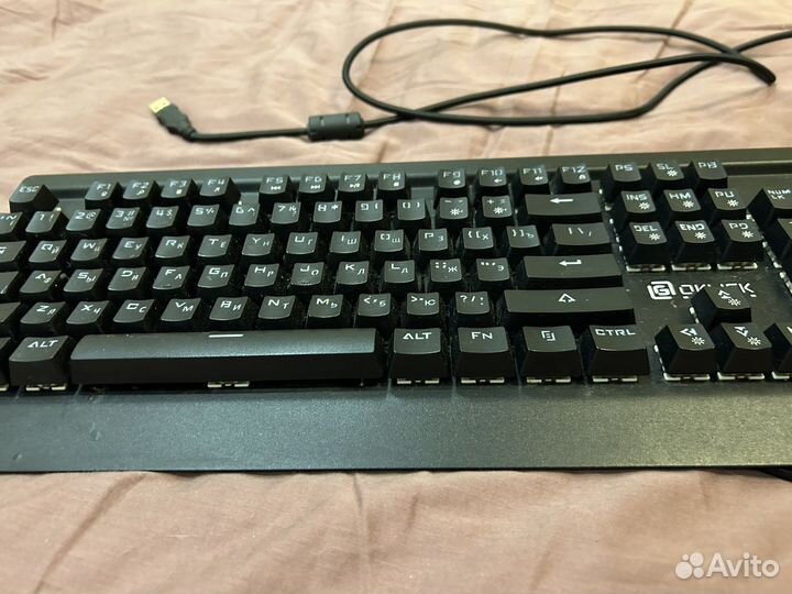 Игровая механическая клавиатура oklick