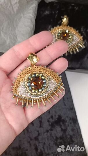 Серьги Глаза