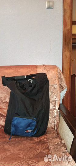 Коляска для путешествий pockit на самолете и авто