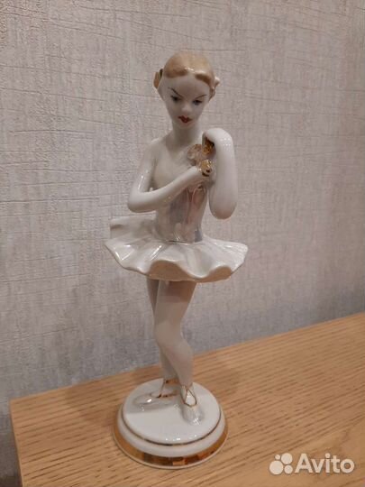 Фарфоровые статуэтки СССР балерина