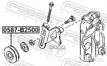 Ролик 0587-B2500 Febest