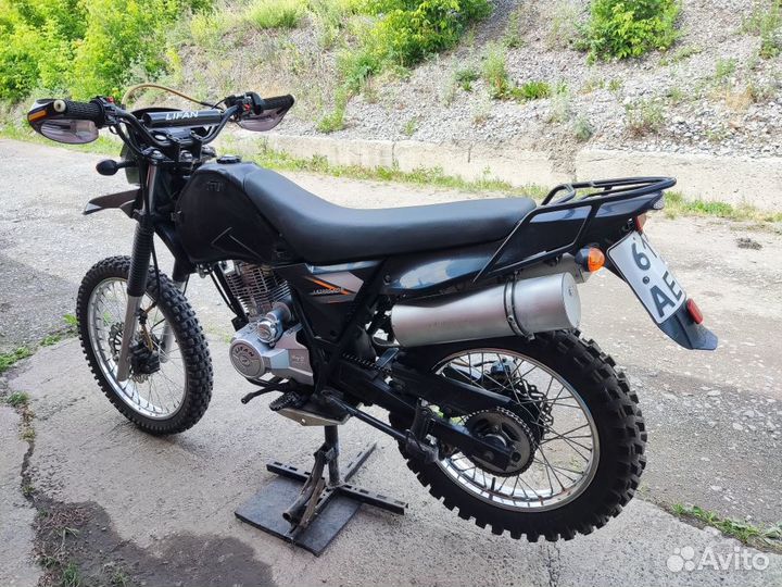 Мотоцикл Lifan в отс с красивым номером