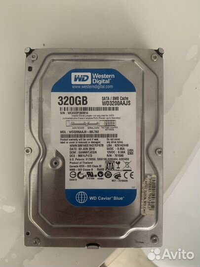 Жесткий диск 320 гб