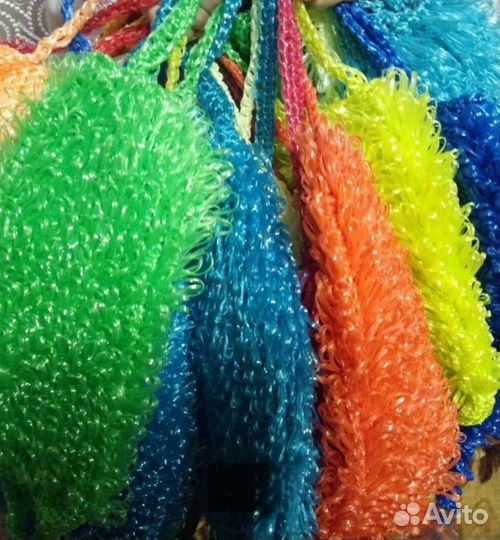 Мочалка ручной работы