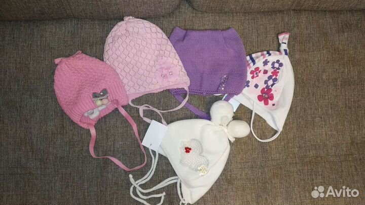 Шапки на девочку осень