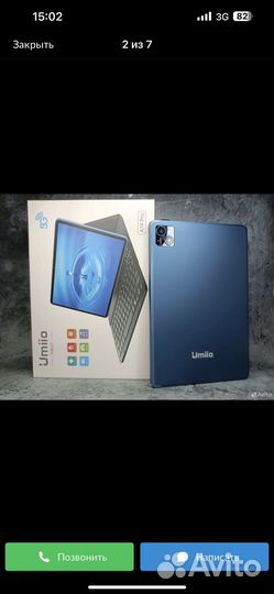 Планшет umiio a19 pro 6/128 новые +чехол