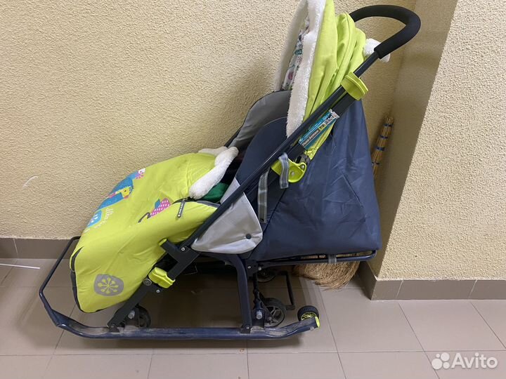 Коляска санки nika