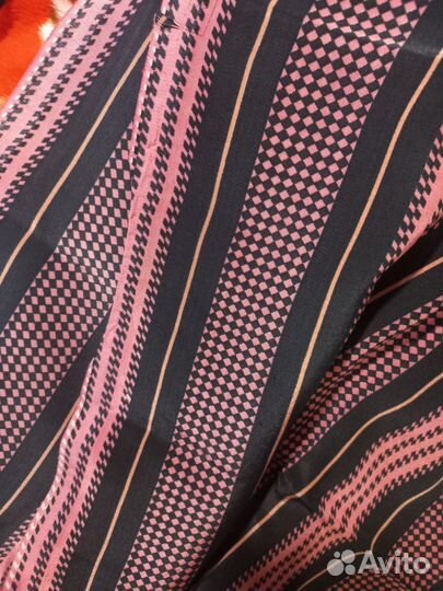 Ткань натуральный шелк СССР