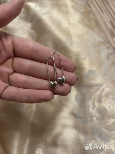 Серебряные серьги