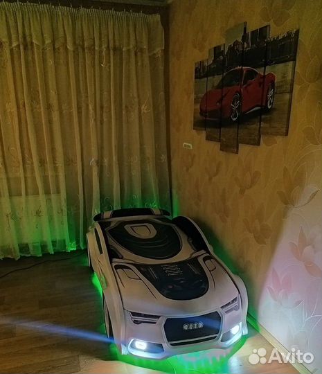 Детская кровать машина Ауди