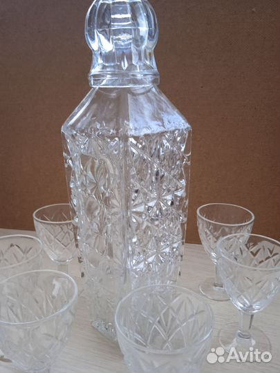 Хрустальная посуда СССР