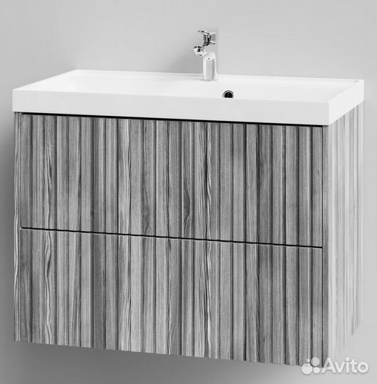 Тумба Touch 80 подвесной, Лиственница структурная