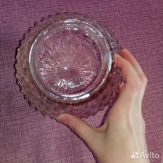 Плафон стекло под хрусталь СССР