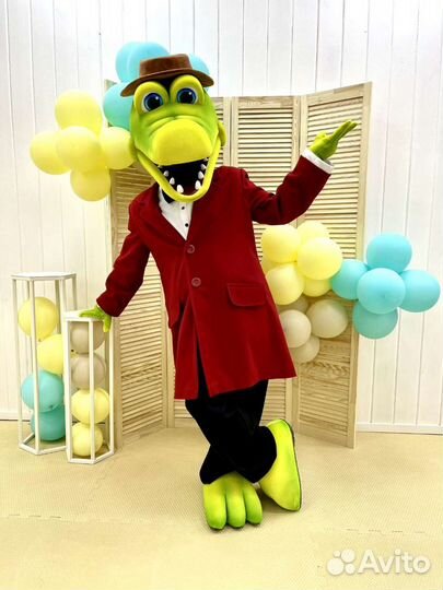 Ростовая кукла Крокодил аниматор на праздник