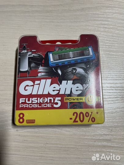 Сменные лезвия Gillette fusion proglide 5