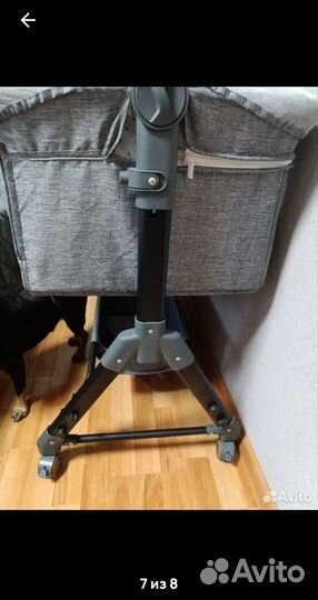 Люлька колыбель для новорожденных на колесиках