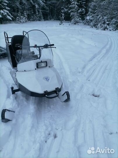 Мини снегоход Бурлак, обмен, торг, доставка