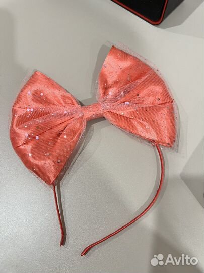 Бант кукла ободок