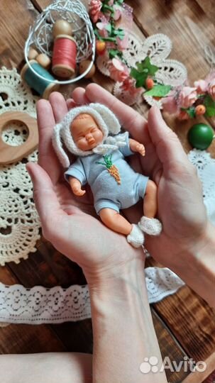 Кукла Мини Реборн, реалистичная кукла