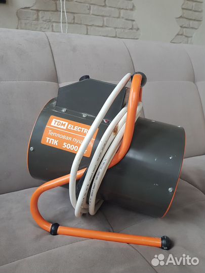 Тепловая пушка электрическая бу